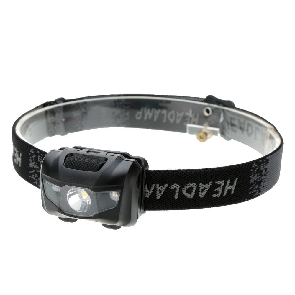 3W Lightweight Water Resistant LED Headlight Fishing Light Outdoor Lighting LED Camping Headlamp black