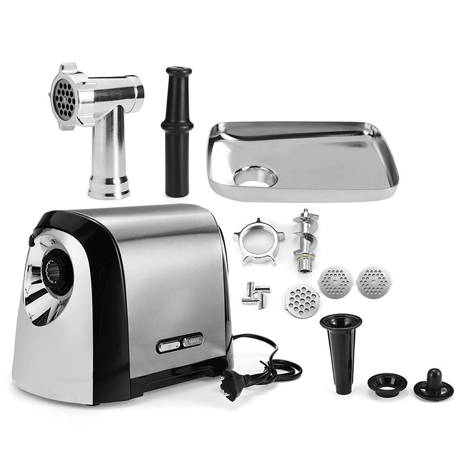 Electric Meat Grinder Stainless Steel Body Household High Power Meat Mincer Machine for Kitchen