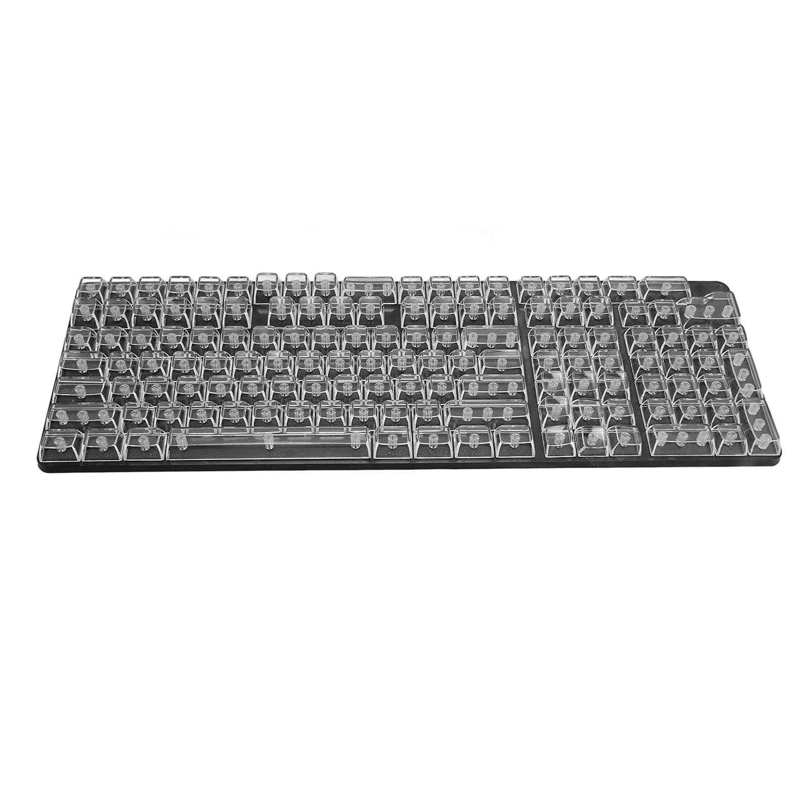 Keycap Set 132 Keys High Transparent PC CBSA Heigh Matte Ergonomic DIY Replacement Keycaps for white
