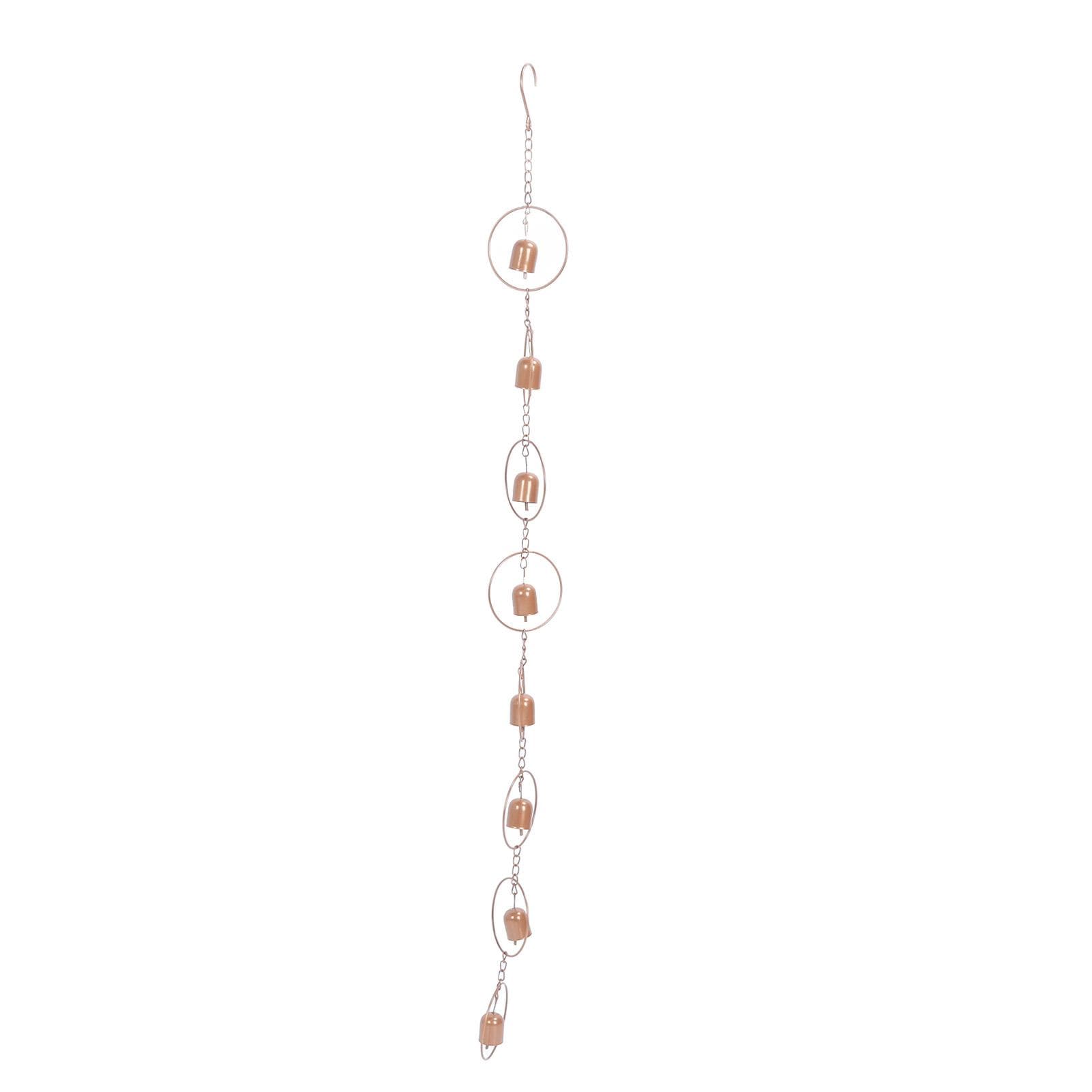 Rain Chain Wind Chime Multipurpose Innovative Exquisite Weatherproof Metal Bell Windchimes for