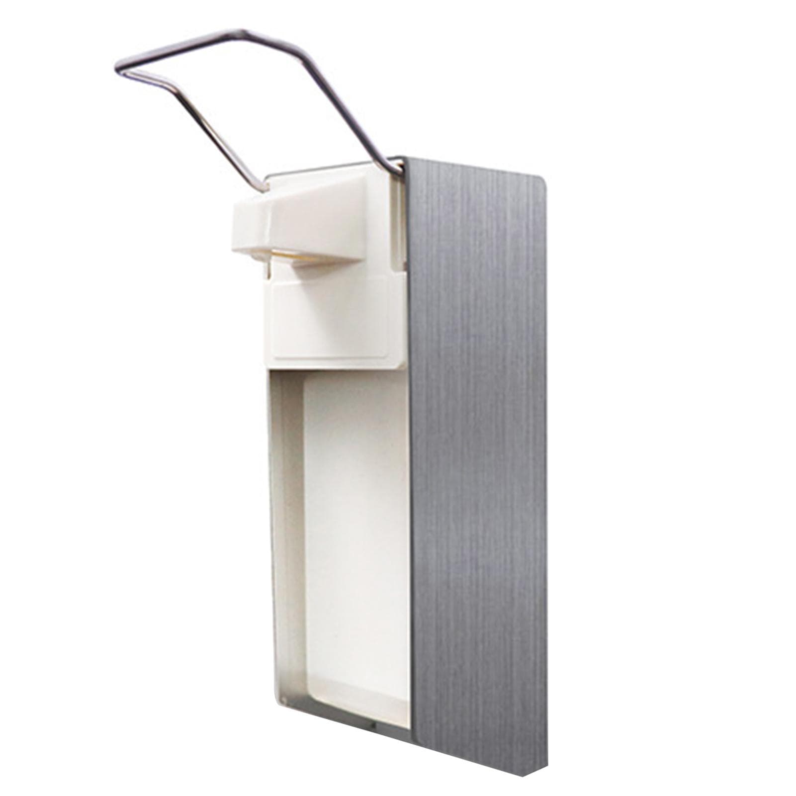 Spot 1000ml Elbow Pressure Manual Soap Dispenser Aluminum Alloy Hand Soap Dispenser Press Wall-mounted Soap Dispenser