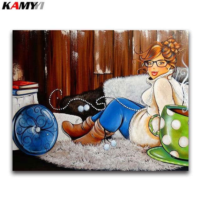 Diamond Embroidery Picture of Rhinestones 5D DIY Diamond Painting 20X30CM