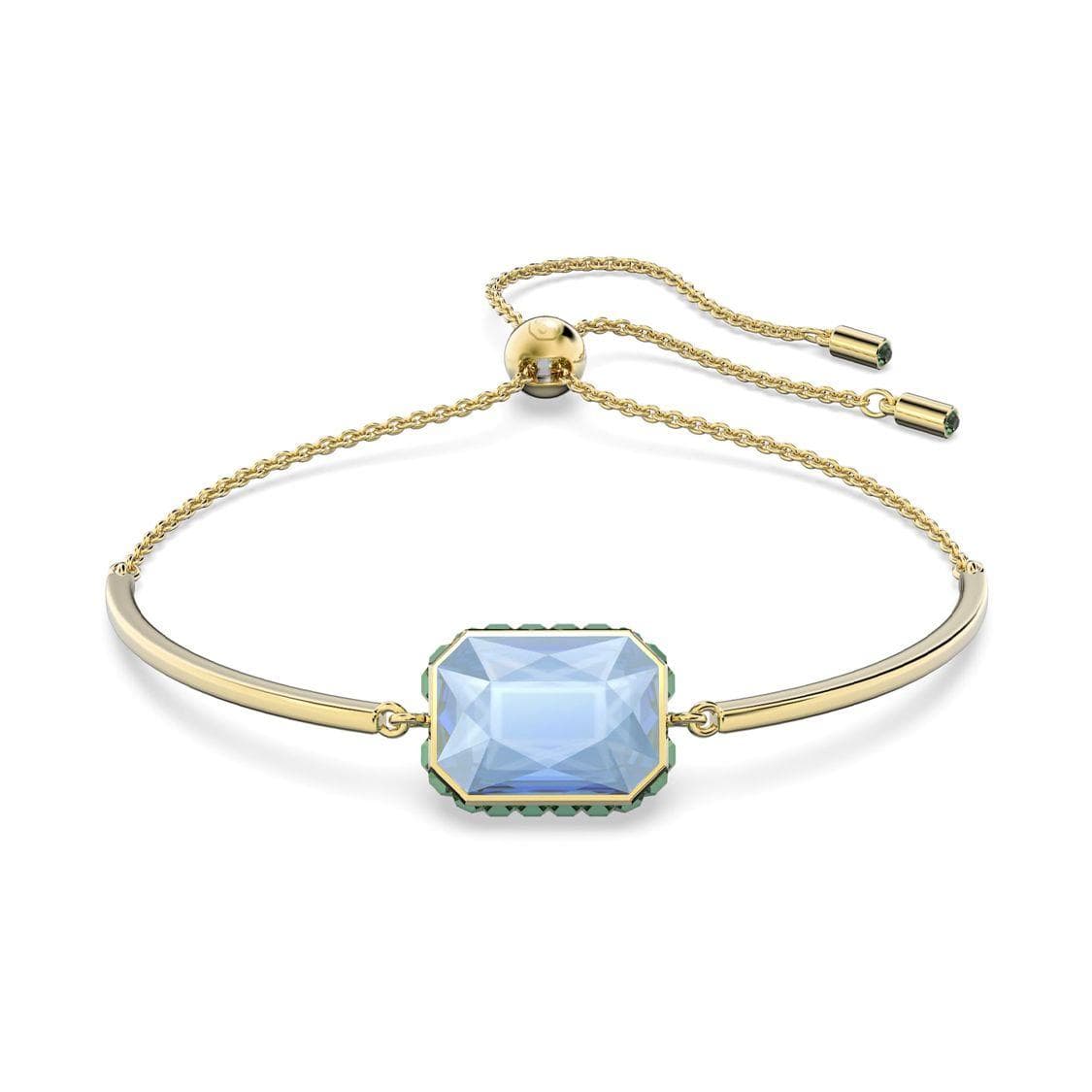 Swarovski Orbita Bracelet Octagonal Cut Imitation Crystal Shimmering Women bracelet Gold 5616643 S