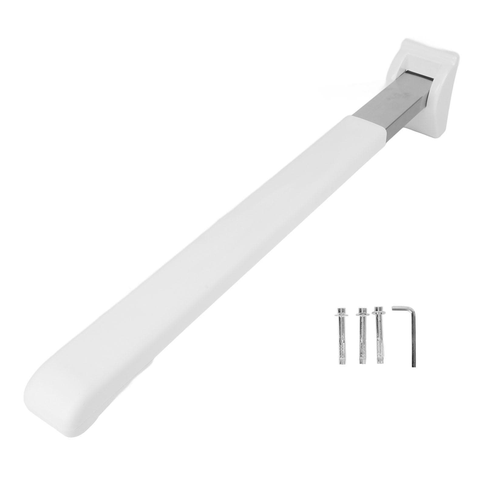 Flip Up Grab Bar Anti Slip Stainless Steel Wall Mounted Safety Bathroom Folding Grab Bar for Home