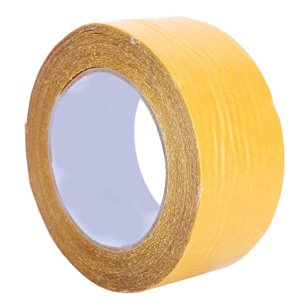 Waterproof Fiberglass Strong Tape Cross shaped Mesh Fiber Grass Double Sided Mesh Tape(50mm x 20m )