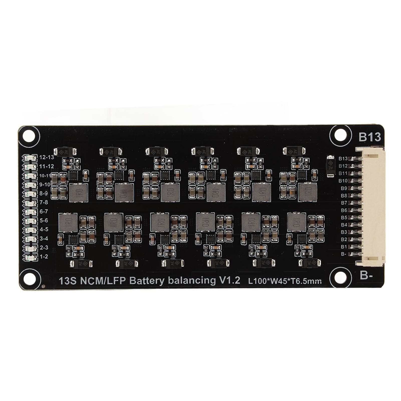 Battery Active Equalizer 13S 1.2A Inductive Active Equalizer Balancer High Precise Battery Energy