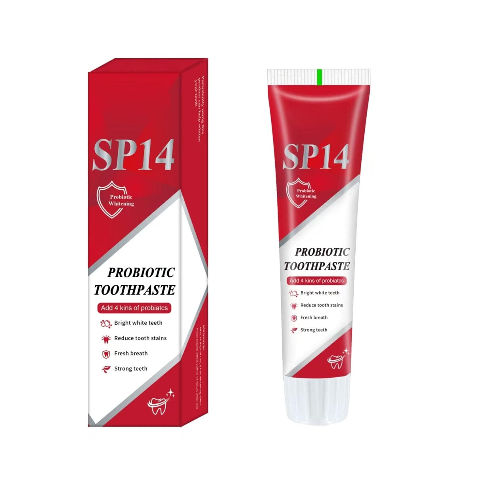 Ultra Whitening Toothpaste Ultra Whitening Toothpaste Probiotic Brightening Toothpaste,Deep Cleaning Care Toothpaste 1pc