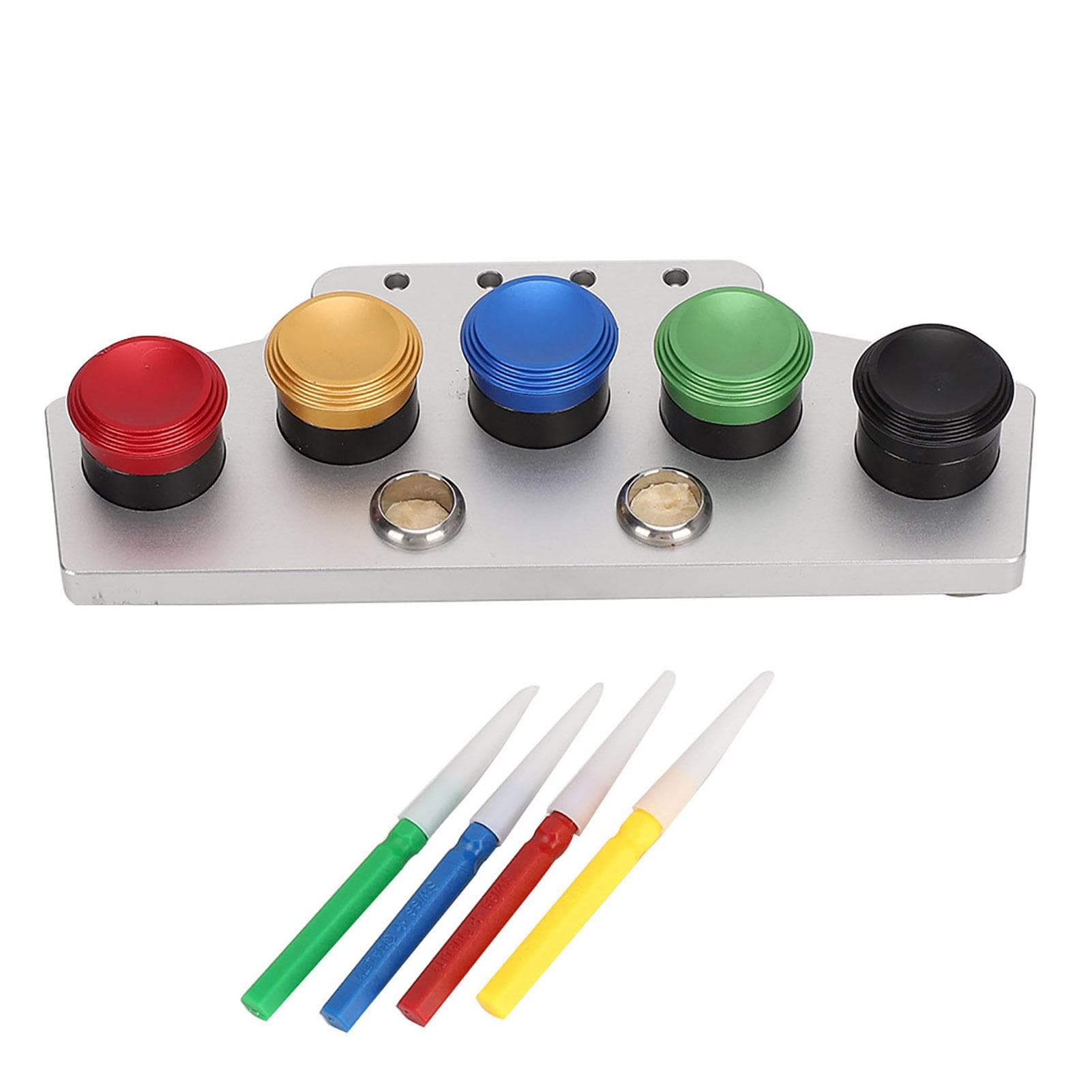 Metal Watch Oiler Watch Oil Dip Tool Watch Repairing Accessory for Watchmakers(Watch Oiler 4pcs