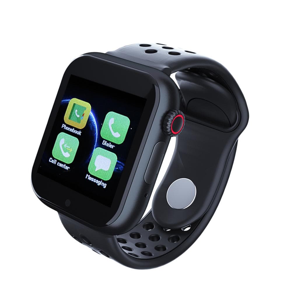 Z6S Sports Heart Rate Monitor Smartwatch Bluetooth Plug In Card Step Counter Smart Bracelet(Black ) black