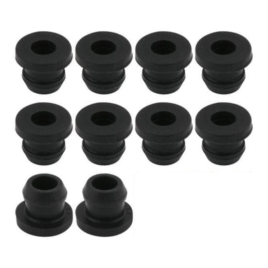 8/10/12Pcs Gas Stove Rubber Feet Non-Slip Wear Resistant Easy-to-Install Pot Holder Rubber 10-pcs black