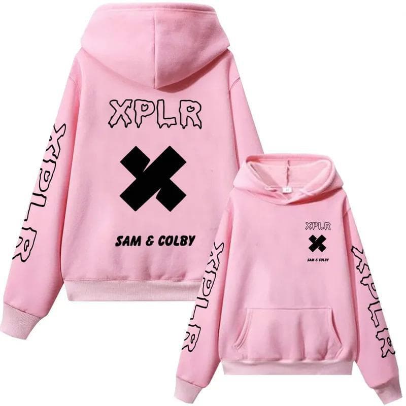 Xplr Hoodie Sam and Colby Chainlink Hoodies XL