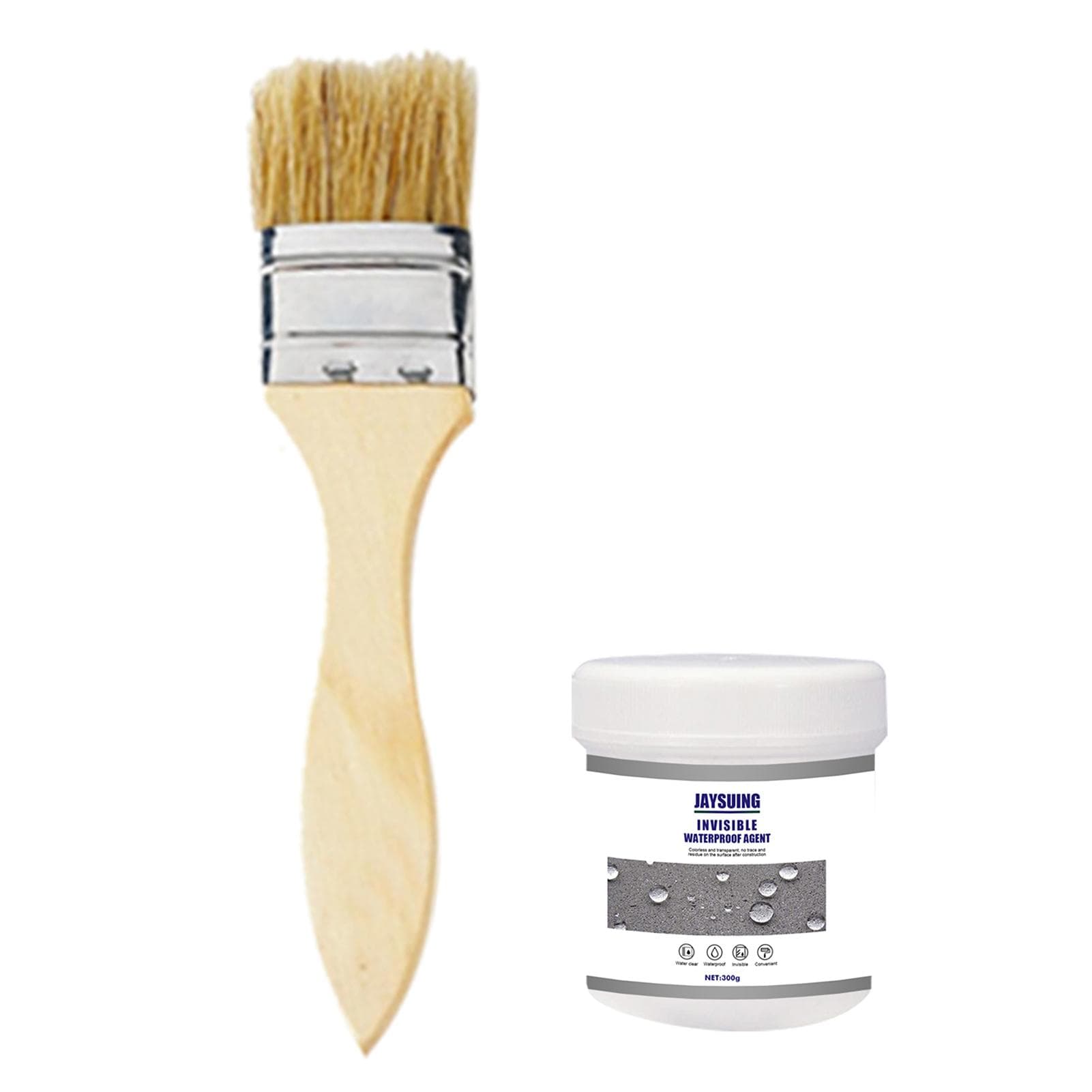 jaysuing Transparents Waterproof Glue Kitchen Bathroom Leakage-Proof Waterproof Glue 300g