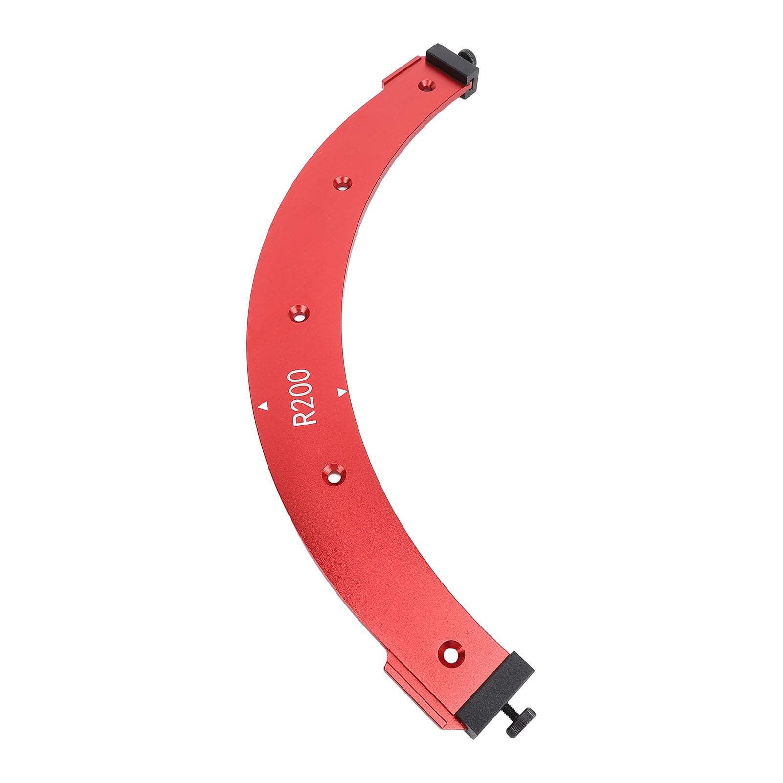 Radius Jig Router Template Aluminum Alloy Woodworking Corner Routing R200 Arc Cutting Auxiliary
