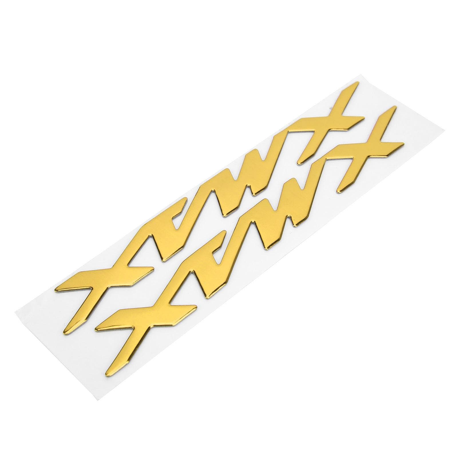 Pair of Motorcycle Emblem Stickers 3Dimensional Decals for XMAX XMAX 125 250 400(Yellow ) yellow