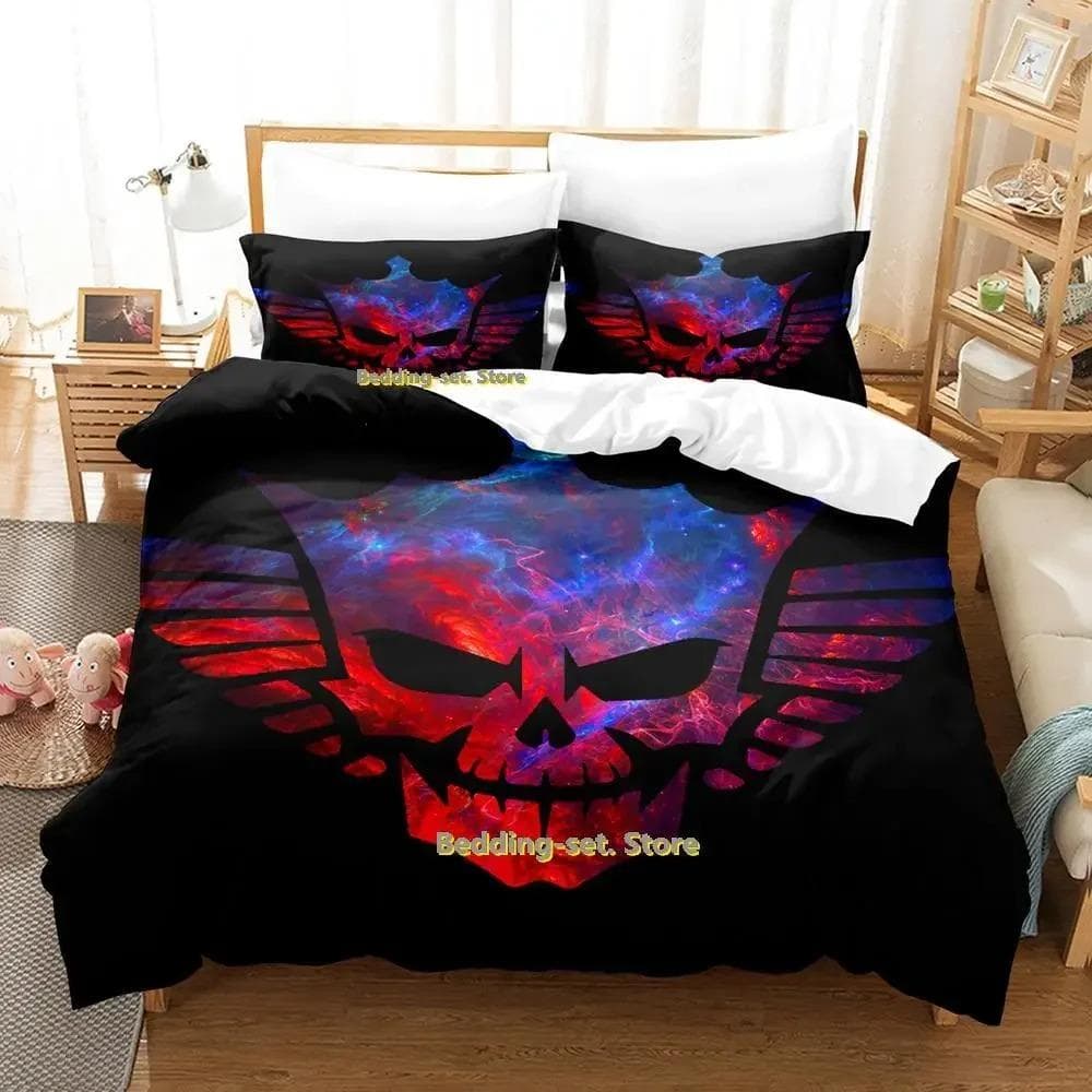 New Cody Rhodes American Nightmare Bedding Set Single Twin Full Queen King Size Bed Set Adult Kid Bedroom Duvetcover Sets Anime EU Double 200x200cm