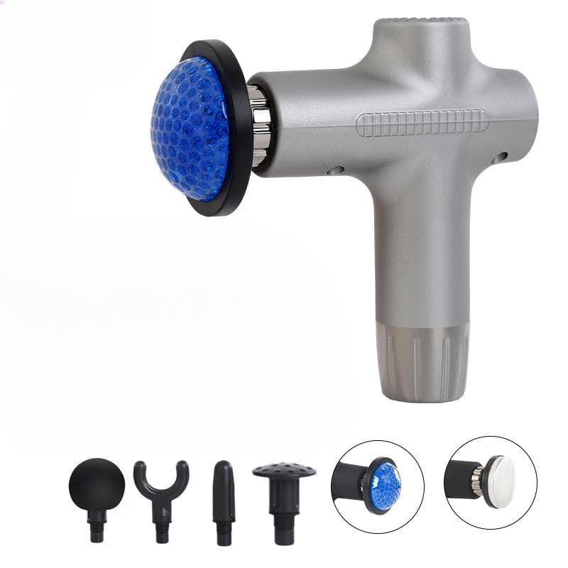 Mini Fascia Gun Muscle Relaxation Massager Yoga Fitness Muscle Membrane Instrument LCD Wireless Electric Fascia Gun User manual in Chinese