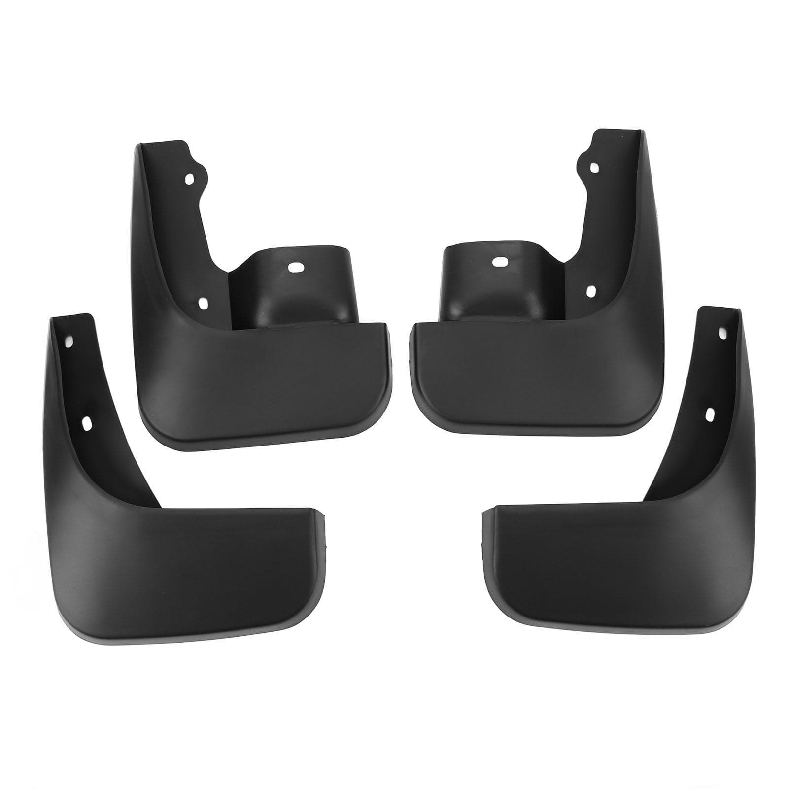 4PCS Car Wheel Mudguards Shockproof Front Rear Wheel Protective Black Mudflaps Kit for Jimny 1998