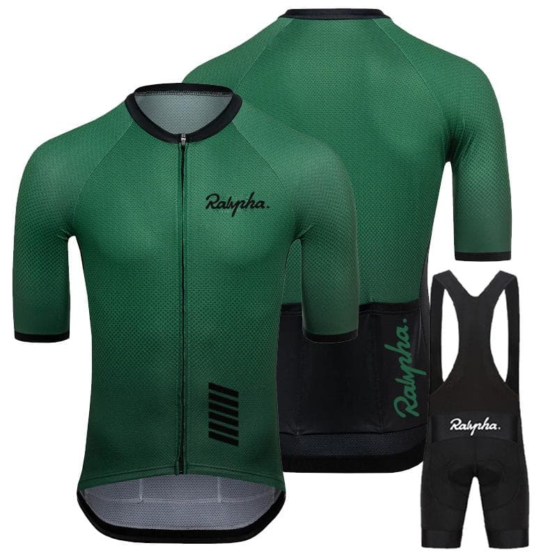 Raphaful 2023 New Arrival Cycling Shirt Summer Men's Short Sleeve Cycling Clothing Comfortable Breathable Cycling Bib Suit Cycli L