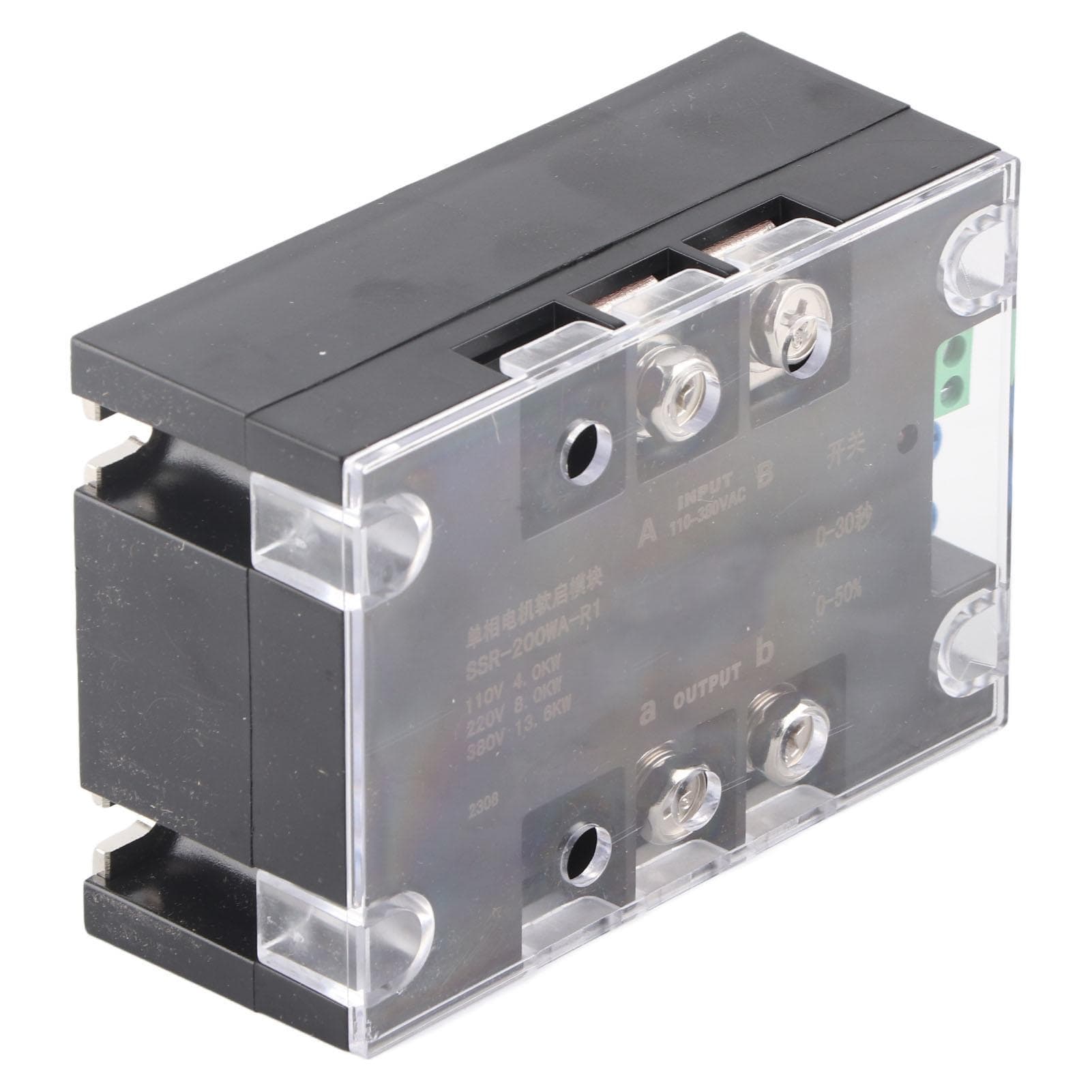 Motor Start Board Brass Bottom Industrial Control Accessory Simple Wiring Single  2?Phase