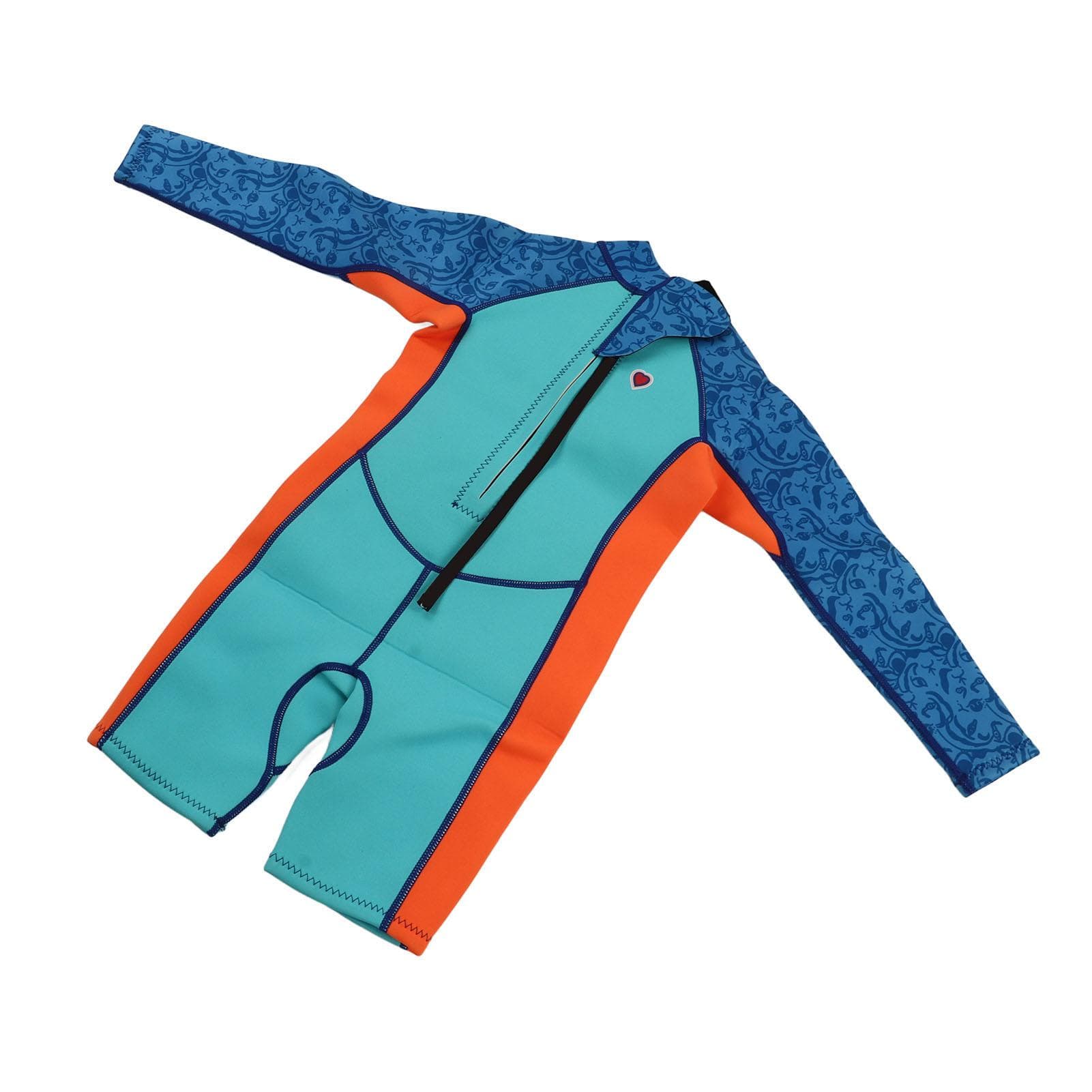 Children Diving Suit 2.5mm One Piece Swimsuit Kids Diving Dress for Surfing Snorkeling Kayaking Size 8