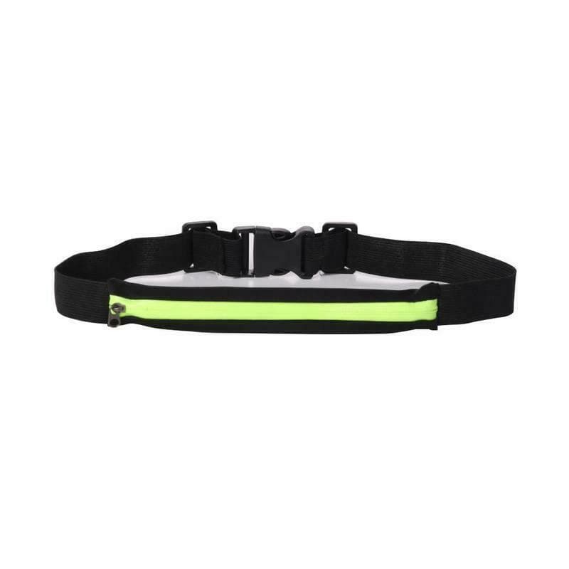Beautiful Waist Sports Waist Bag Dual Outdoor Bag Sports Waist Pack Pocket Phone Running Pack New 1PC Elastic High Quality Sports Pouch Travel Belt single green