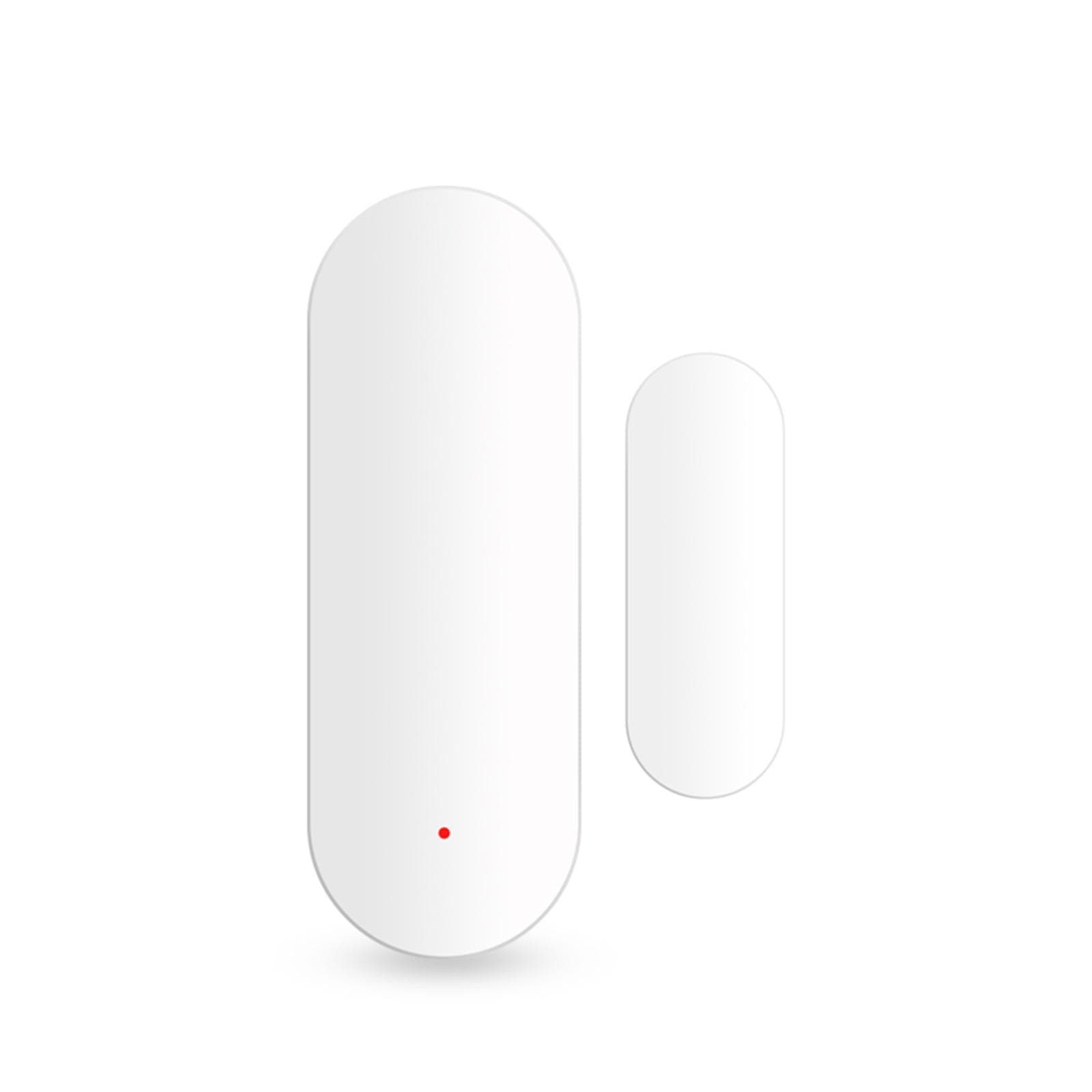 Zigbee Smart Door Sensor Tuya APP Control Door Open / Closed Detector Magnetic Switch Window Sensor white