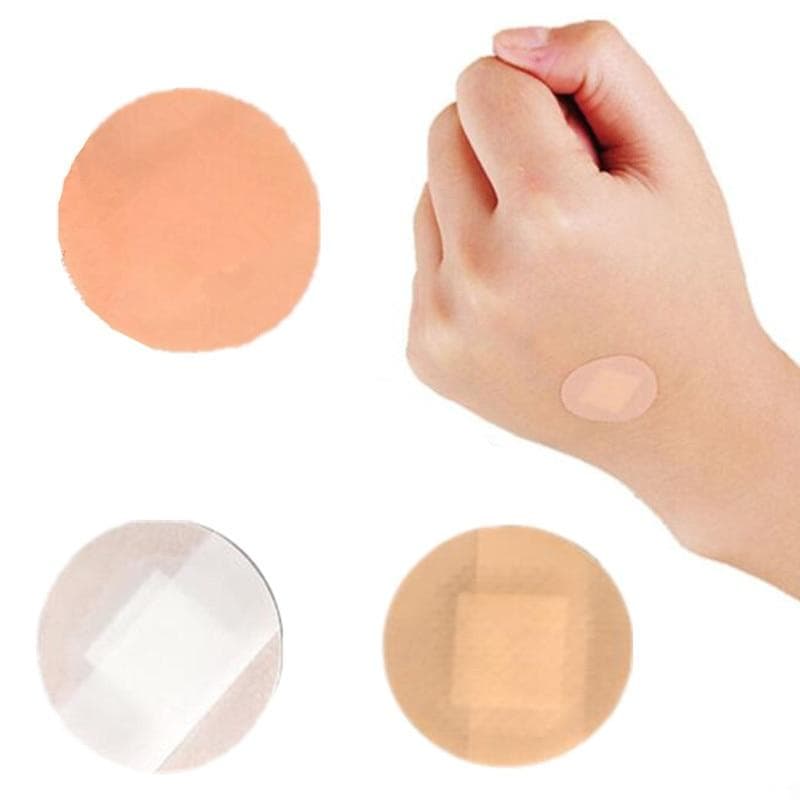 100pcs/lot Small Round Band Aid Hemostasis Adhesive Bandages Skin Care Sterile Stickers Wound Plaster Patch First Aid For Kids