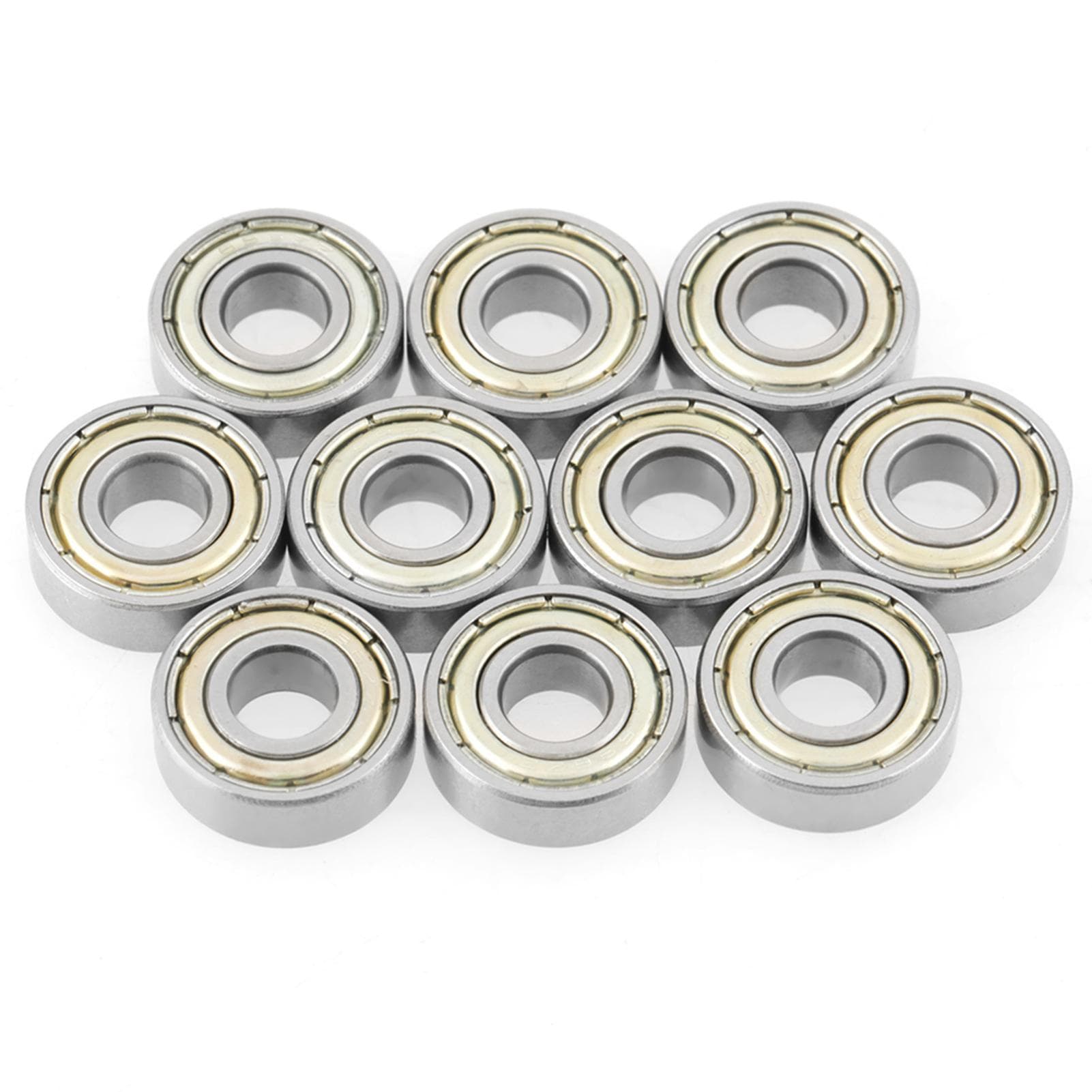 10 pcs  set 696ZZ Stainless Steel Ball Bearing Bearings 6 x 15 x 5 mm