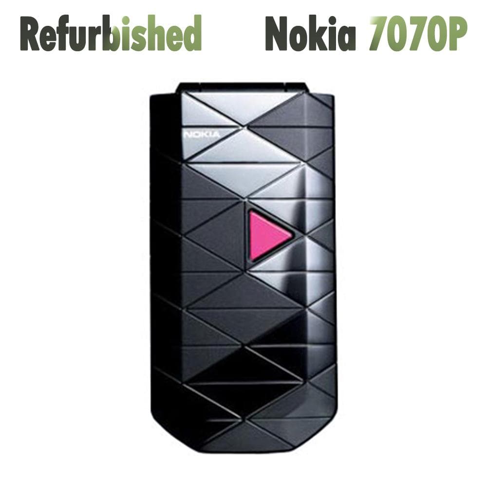 Refurbished Nokia Original Nokia 7070 Prism Mobile Phone With 1 SIM Simple Set black