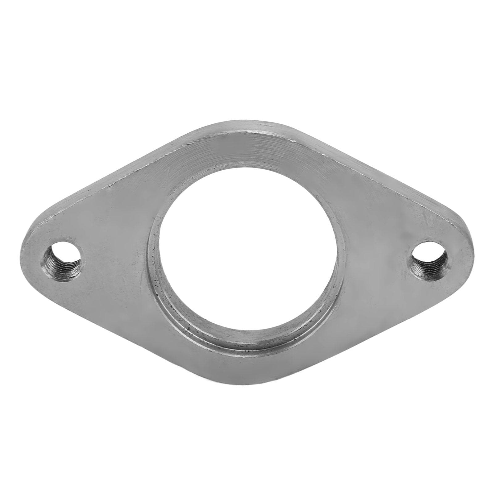 Exhaust Flange 38mm Stainless Steel 2 Bolt External Wastegate Flange Universal Fit for Cars