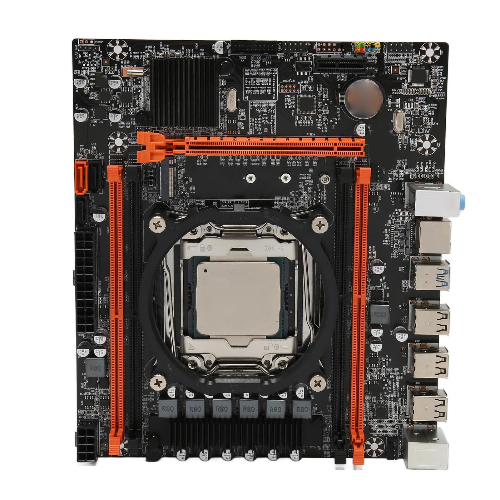 X99 DDR4 Motherboard Dual Channel LGA2011 3 Pin CPU E5 2670V3 16G Computer Desktop Mainboard