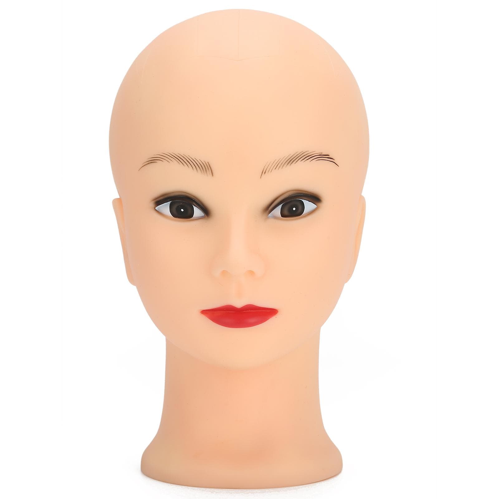 Mannequin Head Makeup Training Practice Wig Hat Display Bald Mannequin Head 49cmwithout Makeup