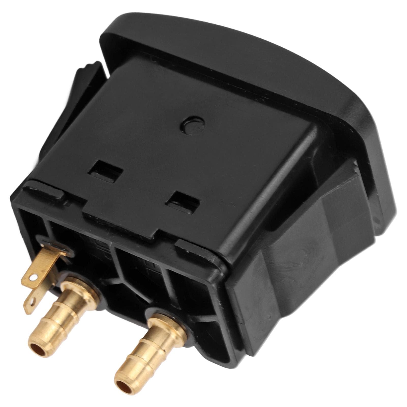 Electric Cab Seat Air Lift Valve Switch Paddle Type Push to Snap Tab ONOFFON Compressor Accessory