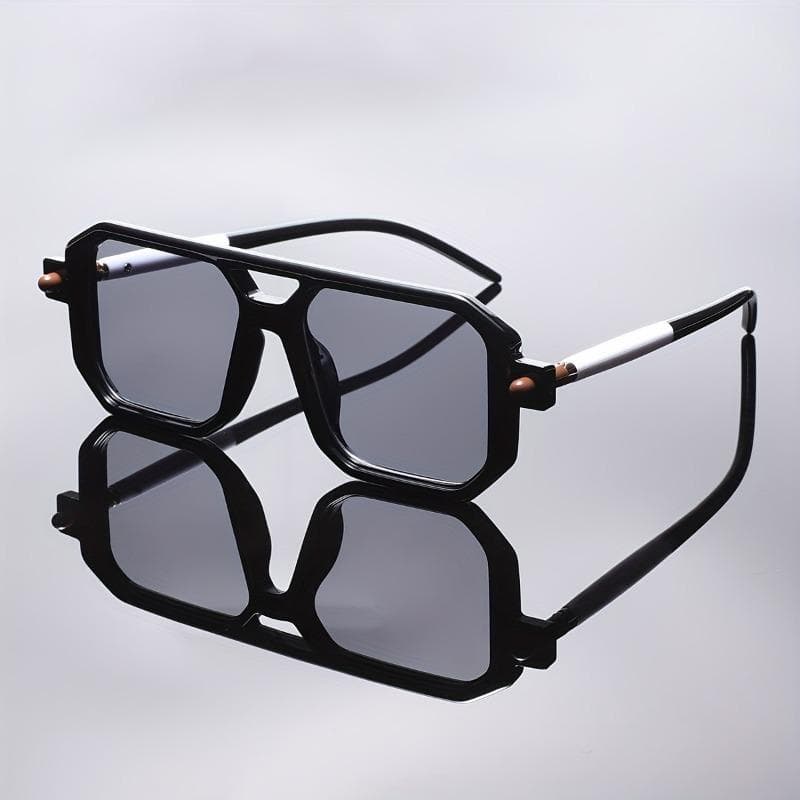 1 Pair Square Frame Fashion Glasses Trendy Eyewear for Style Lovers