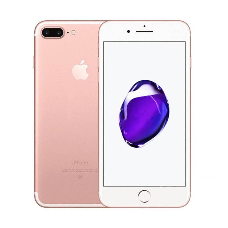 Refurbished Apple iPhone 7 Plus 3GB RAM 32/128/256GB ROM Mobile Phone With Single SIM 32GB Simple Set rose gold