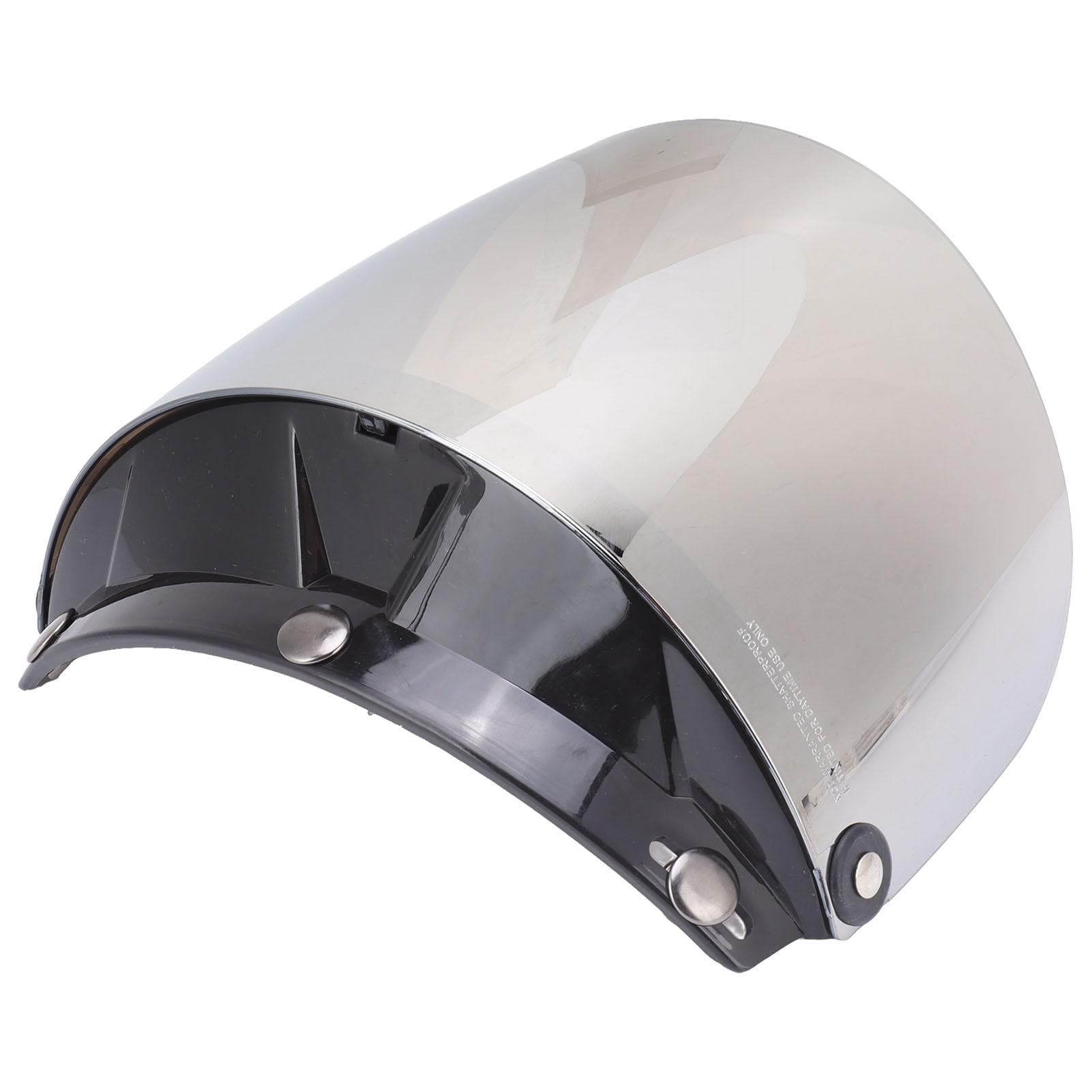Motorcycle Helmet Lens Metal Button Removable UV Protection Adjustable Motorbike Helmet Visor Lens