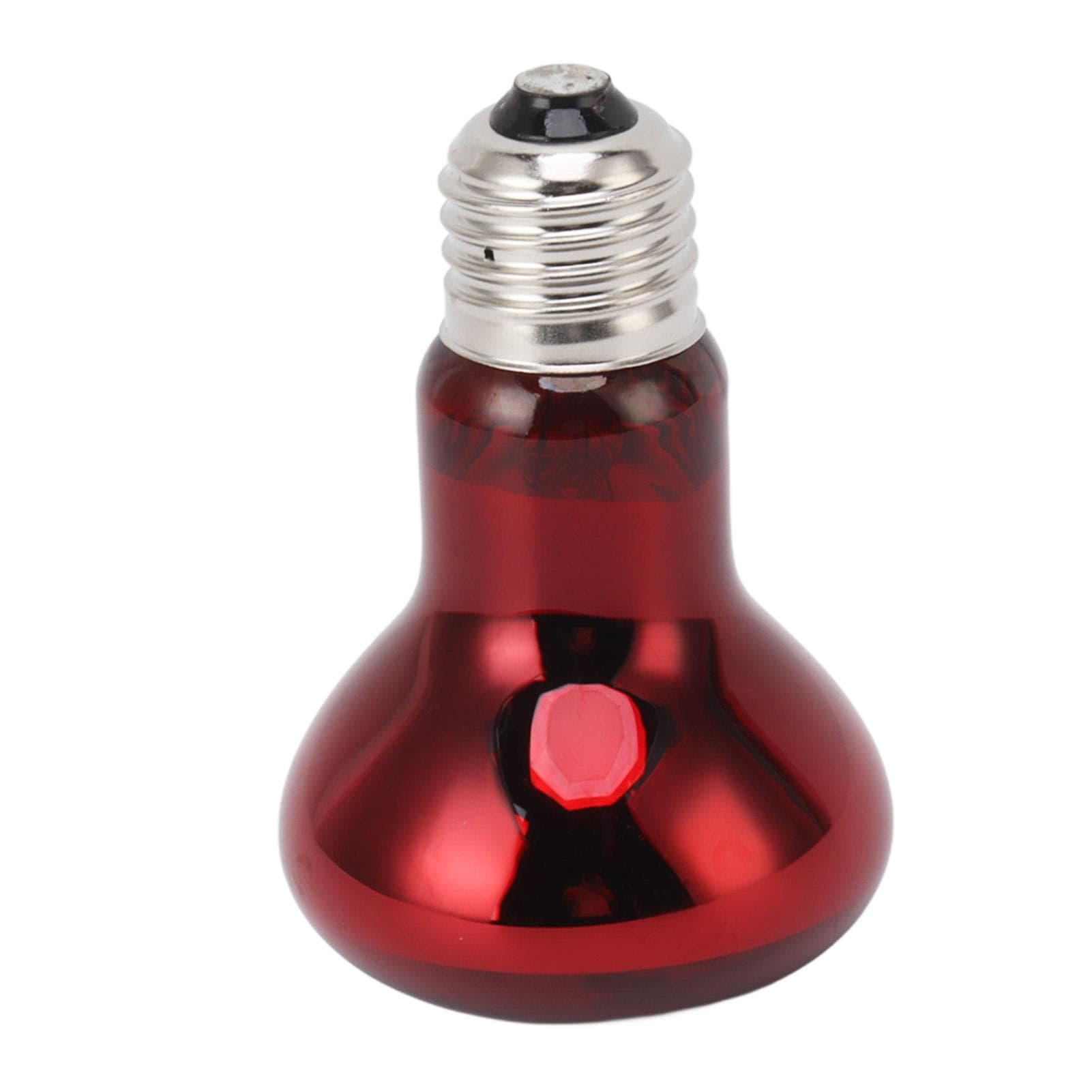 Reptile Heat Lamp Bulb E27 UVA Amphibian Basking Day and Night Heating Light Bulb for Bearded 100W 105kg 0.315A