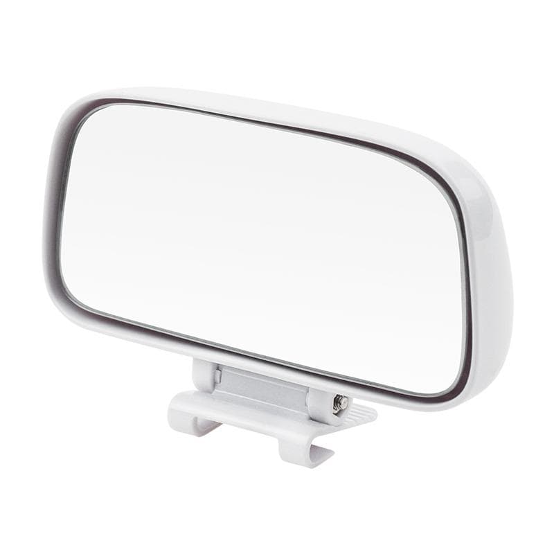 Angle Adjustable Car Mirrors Wide Convex Blind Spot Mirror Automobile Rearview Reverse Side Mirror Parking Safety Accessories for Auto white