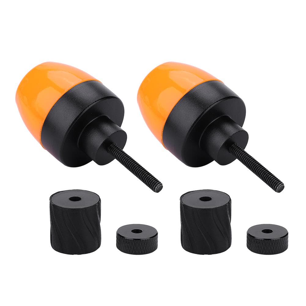 1Pair Bicycle Cycle Handle Bar End LED Light Plug Turn Signal Safety Warning Lamp