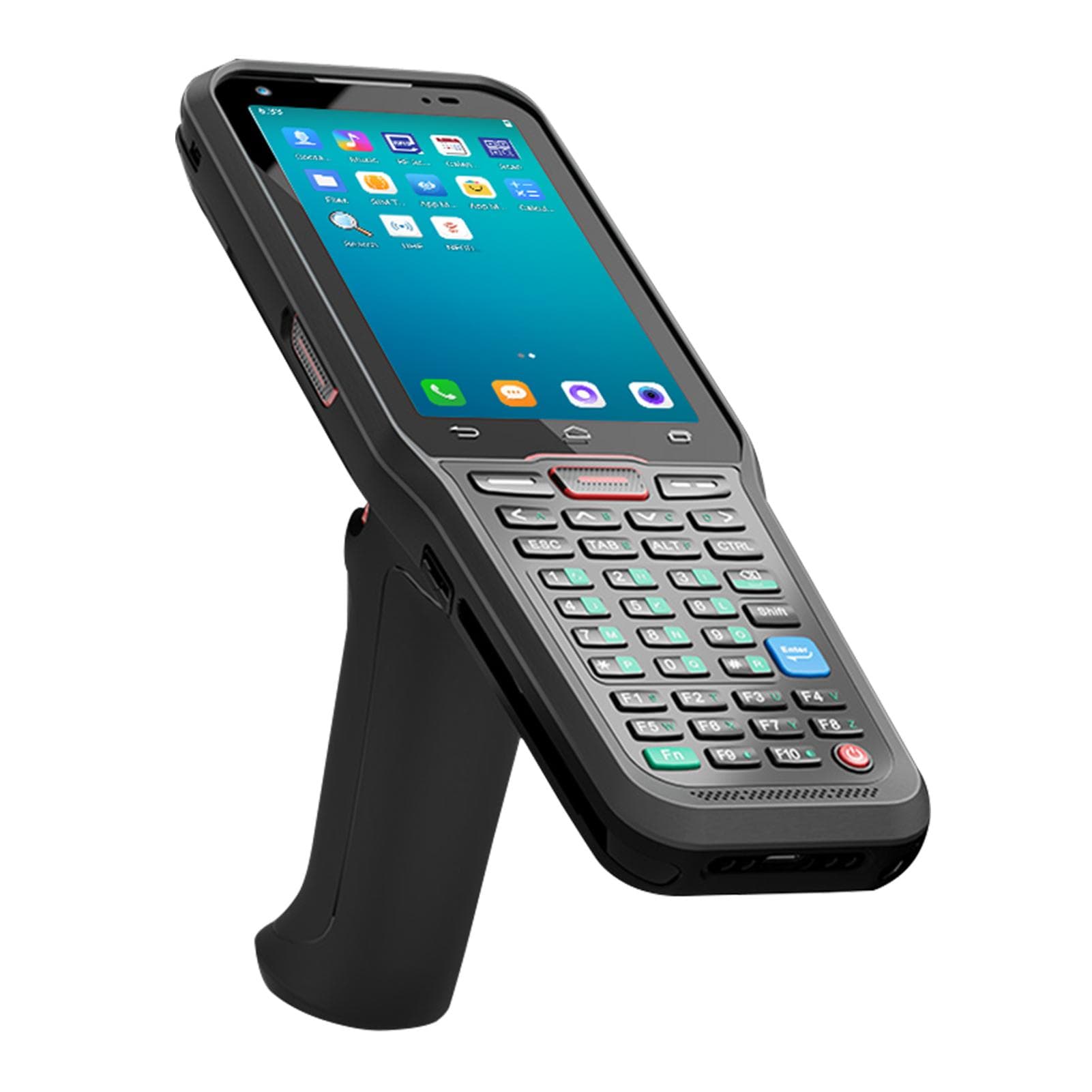 Android 10.0 1D/2D/QR Barcode Scanner Handheld Mobile Terminal PDA with Honeywell 2D Scan Engine AU-1