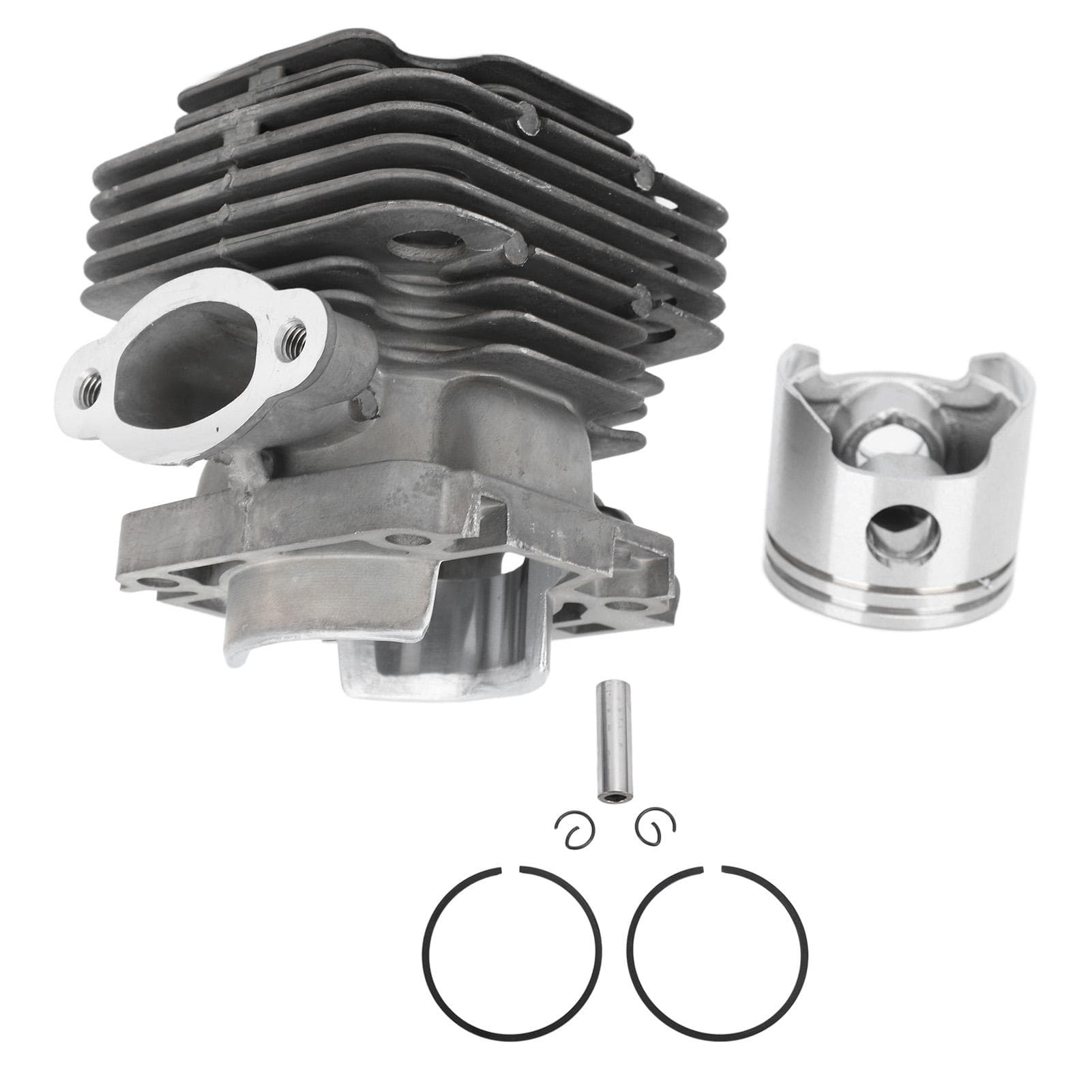 Cylinder Piston Kit 42mm Anti Corrosion Easy Installation Aluminium Alloy Mower Parts for Oleomac