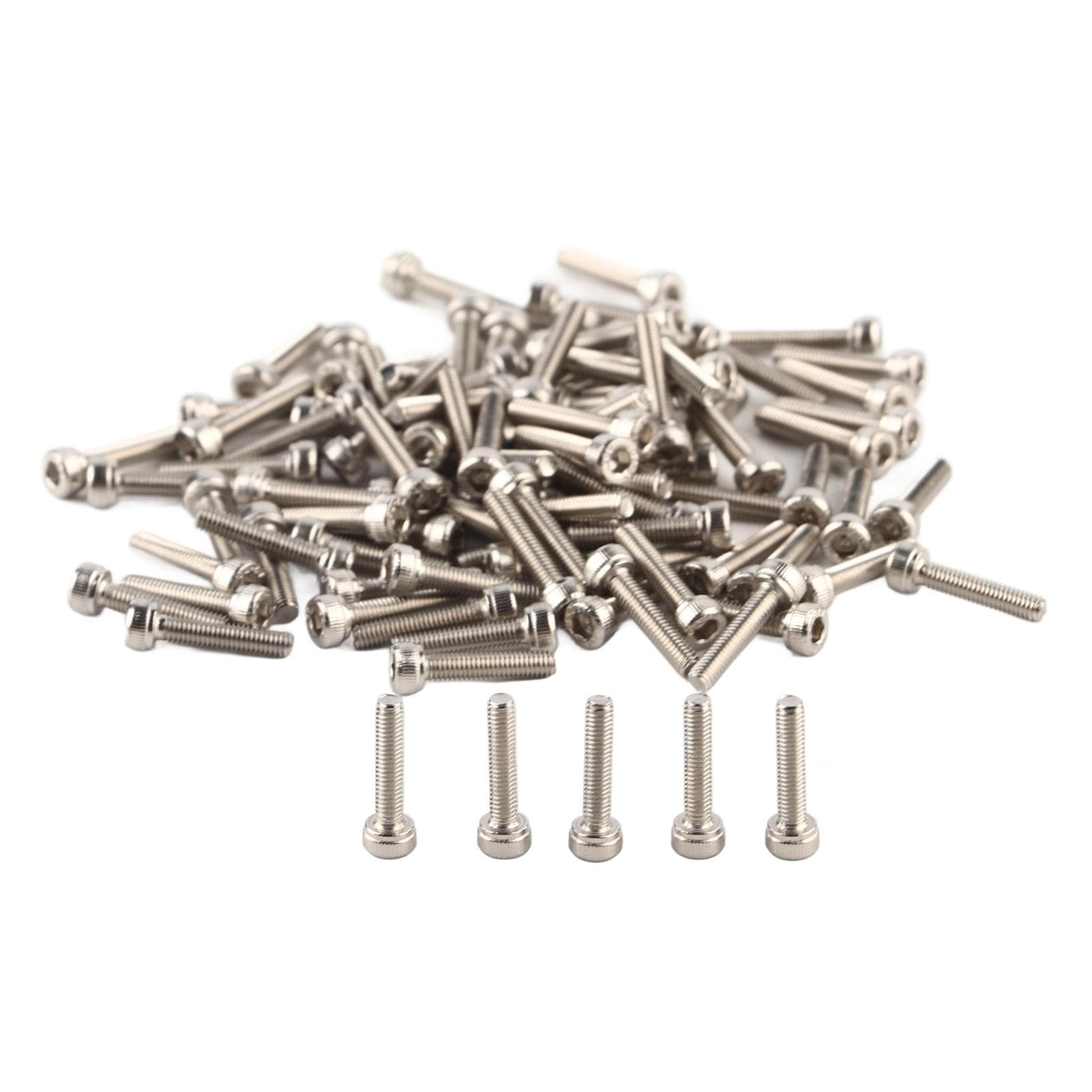Stainless Steel SS304 Hex Socket Screws Cap Head Bolts (M3*14)
