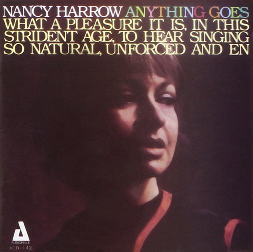 CD NANCY HARROW - Anything Goes ACD142 Non Japan Jazz Used