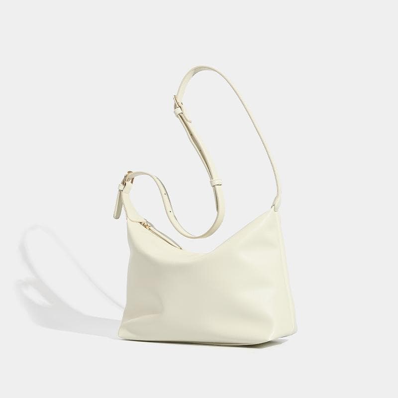 Oil Pitot Bag Women's Single Shoulder Commuter Bag Summer Soft Leather Niche Crossbody Bag Bag for Commuting