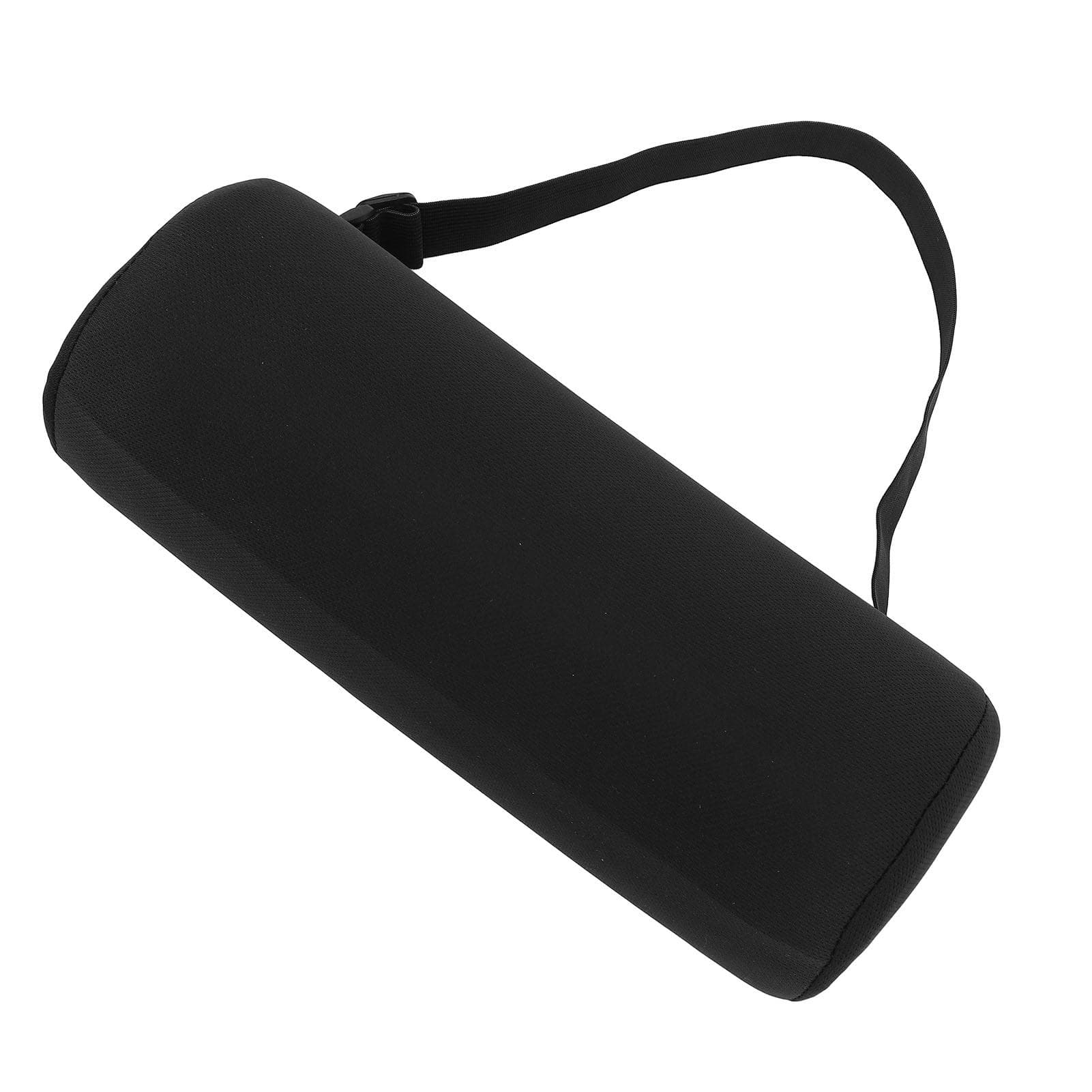 Lumbar Roll Pillow With Elastic Straps Improving Posture Lower Back Cushion for Office Chair Car