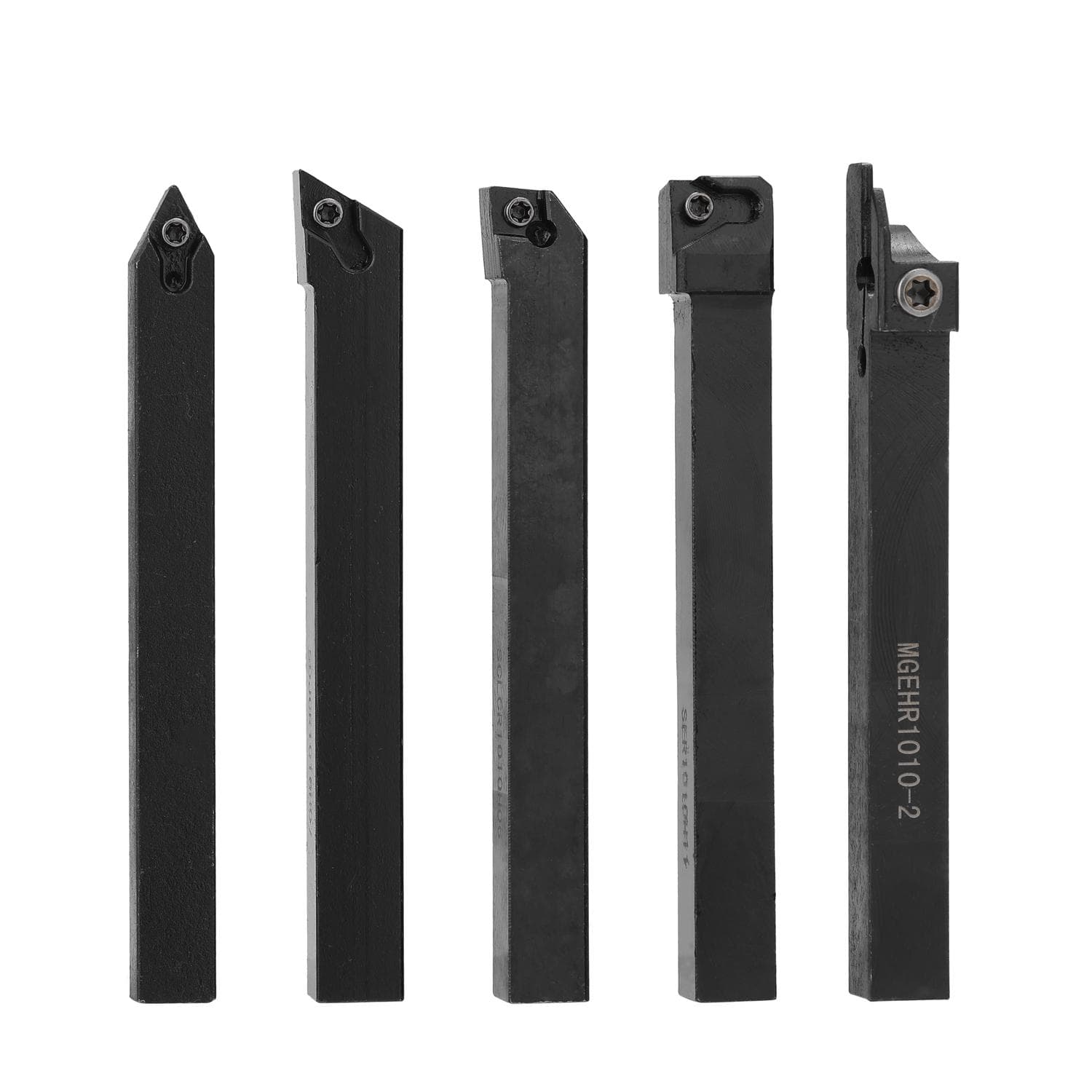 7pcs 10mm Shank Lathe Turning Tool Holder Boring Bar with Carbide Inserts multicolour