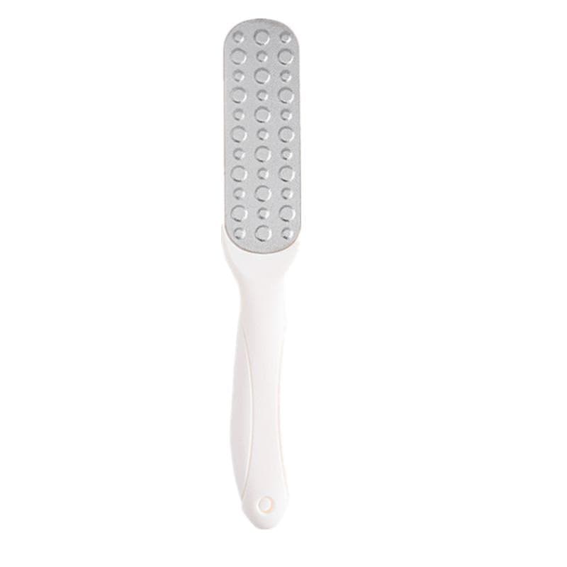 Large Pedicure Double-sided Feet Care Home Manicure Device Cuticles Remover Calluses Dead Skin Heel Grater Scrubber Grinder white