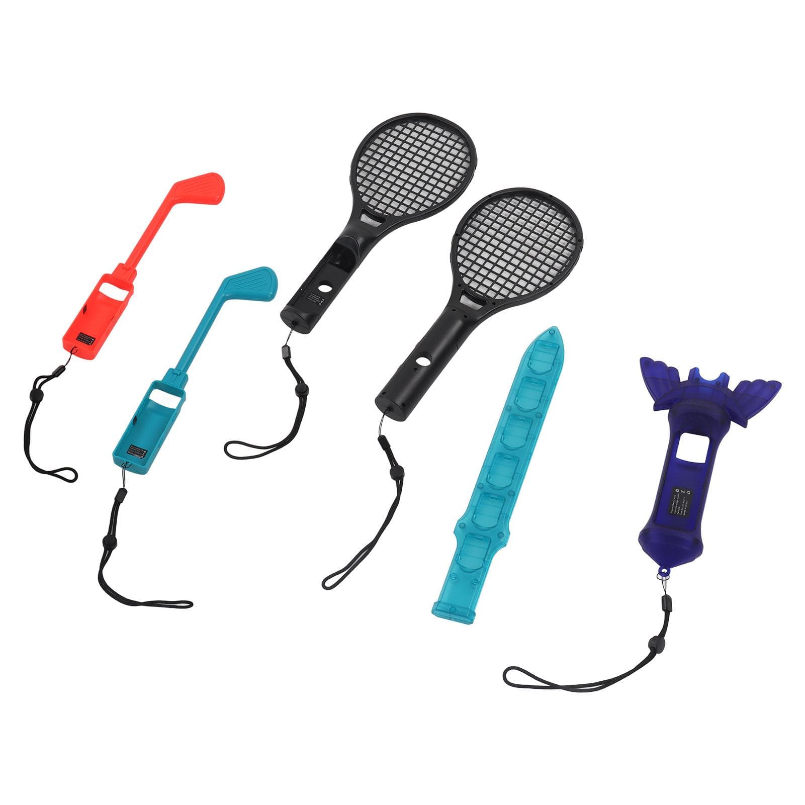 9 in 1 Sports Accessories Bundle 180 Degree Rotation Storage Function Bundle Accessory Kit for