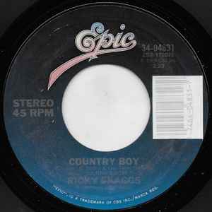 7inch Record RICKY SKAGGS - Country Boy 3404831 Epic 1984 US Folk Used