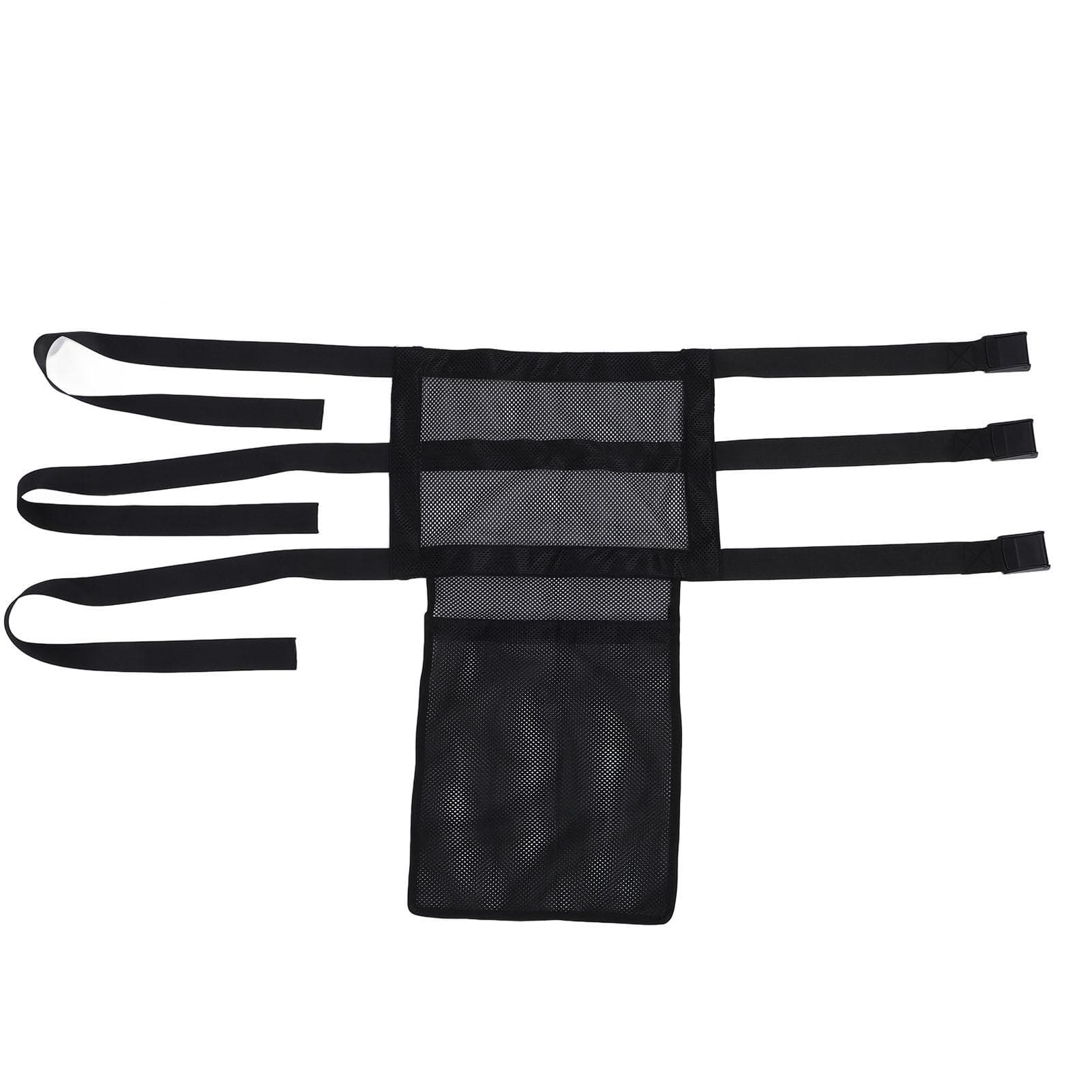 Universal Treestand Seating Mesh Fabric 3 Adjustable Locking Buckles Tree Stand Seating Replacement black